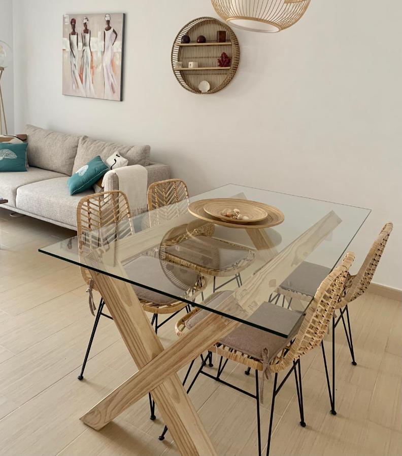 Precioso Apartamento Primera Linea De Playa Aguilas Bagian luar foto
