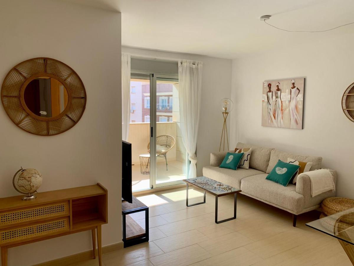 Precioso Apartamento Primera Linea De Playa Aguilas Bagian luar foto
