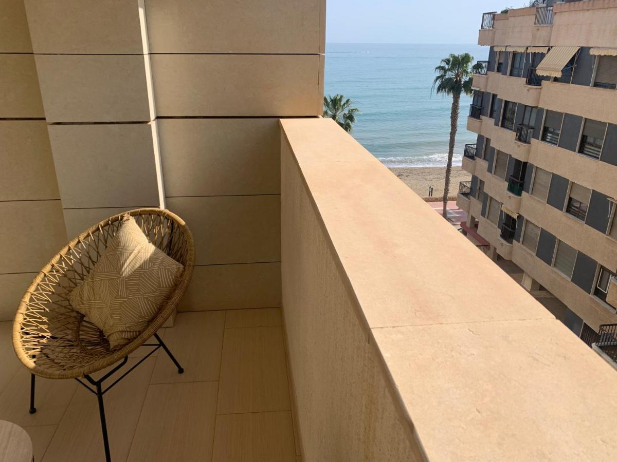 Precioso Apartamento Primera Linea De Playa Aguilas Bagian luar foto