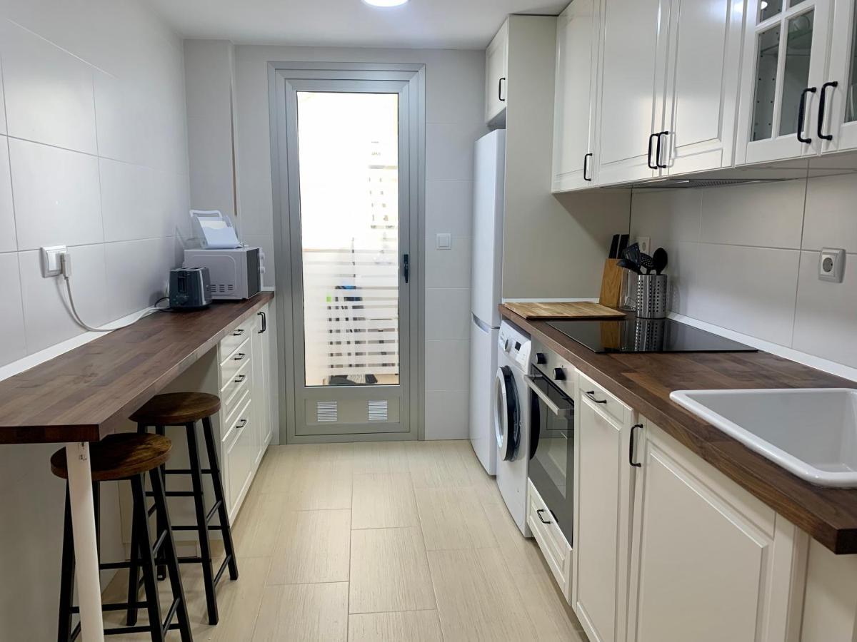Precioso Apartamento Primera Linea De Playa Aguilas Bagian luar foto